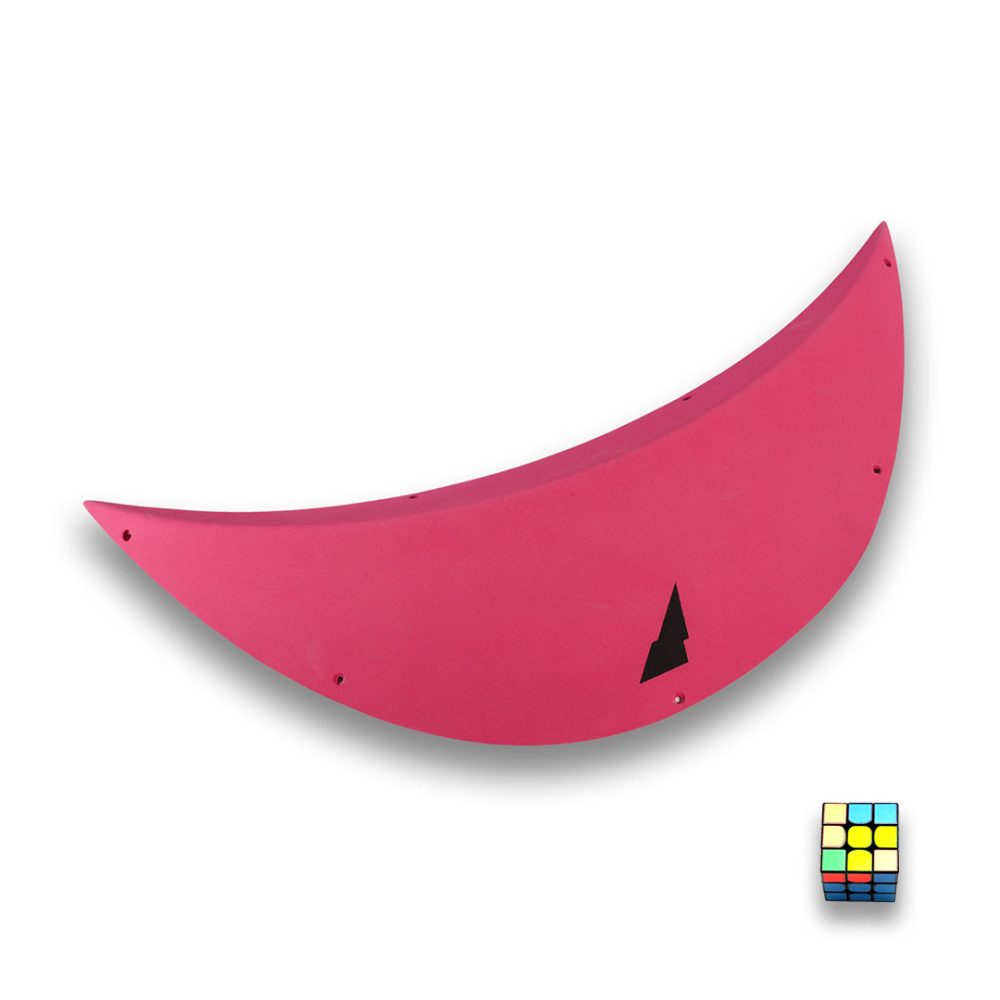 rockcity basic crescent   pink rubik