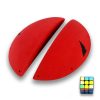 rockcity basic edge pair    red rubik