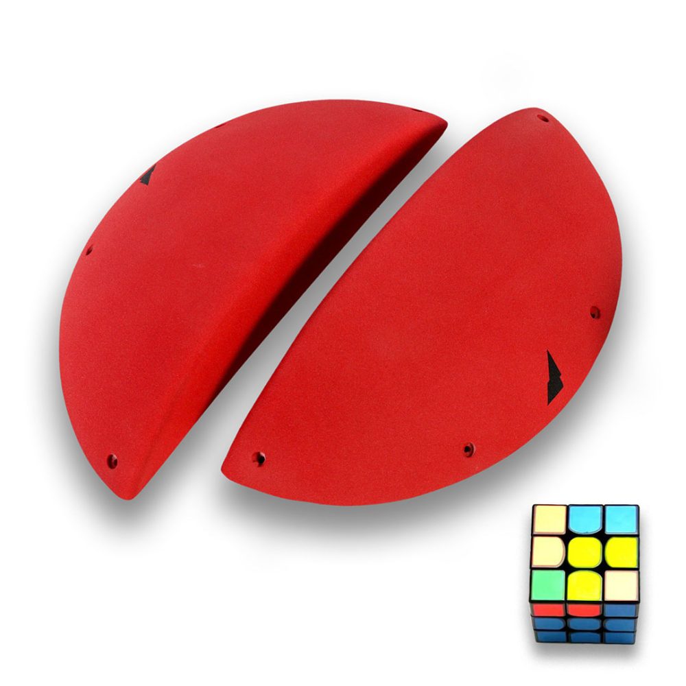 rockcity basic edge pair    red rubik