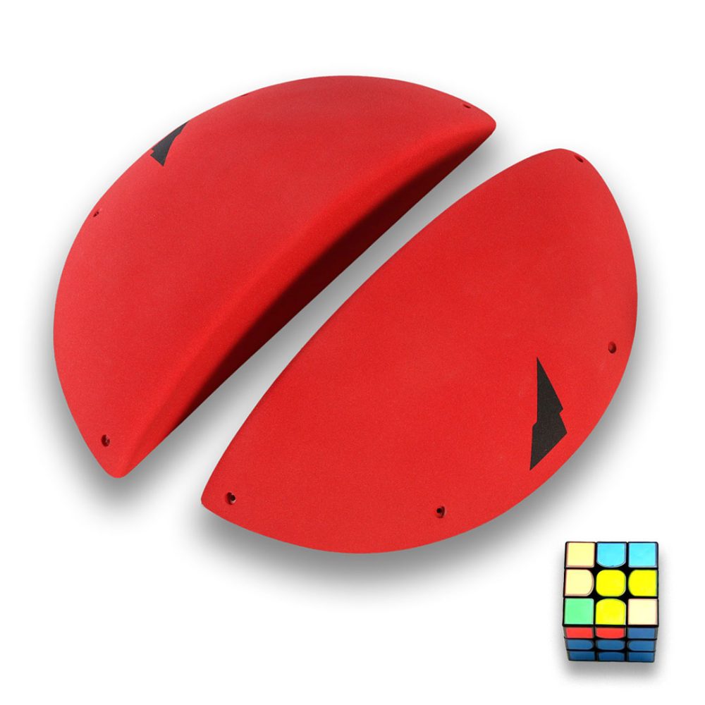 rockcity basic edge pair    red rubik