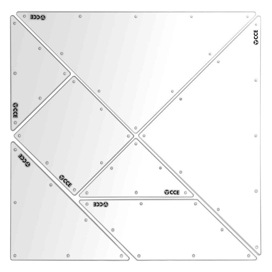 Community Plates - Tangram Set